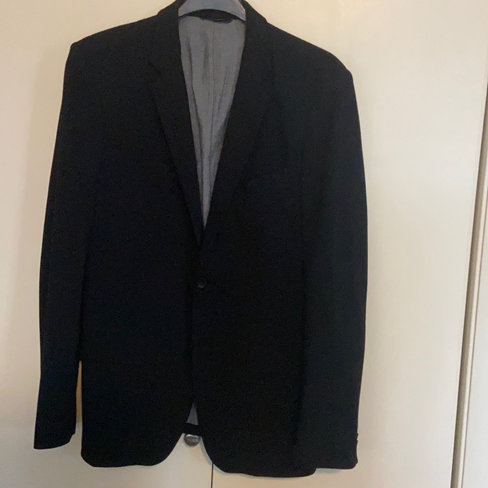 Banana republic pique cotton blazer 42